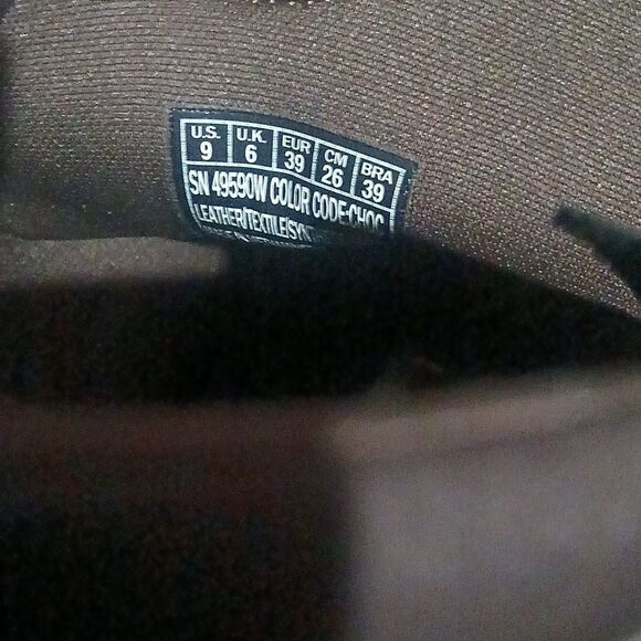 Skechers Wide Fit Air cooled memory foam brown ankle boots Sz  9 NWOT - Picture 8 of 8